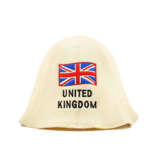Sauna Hat ‘FLAGS’, 100% Wool