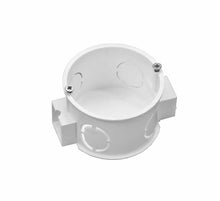 Mounting box Vilma AAN 002-1V, 70 x 45 mm, with screws
