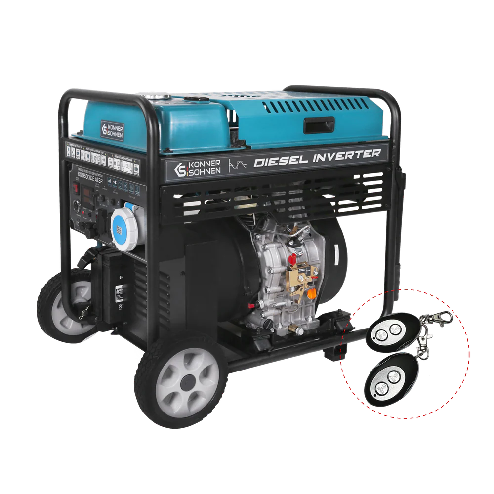 Inverterinis dyzelinis elektros generatorius 9500W KS 9500iDE ATSR KONNER & SOHNEN