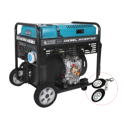 Inverterinis dyzelinis elektros generatorius 9500W KS 9500iDE ATSR KONNER & SOHNEN
