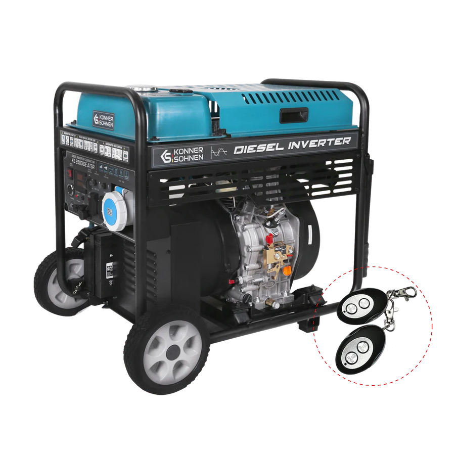 Inverterinis dyzelinis elektros generatorius 9500W KS 9500iDE ATSR KONNER & SOHNEN