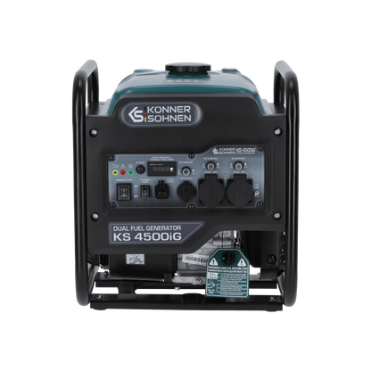 Inverterinis generatorius LPG/benzinas 4500W, KS 4500iG KONNER & SOHNEN
