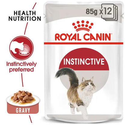 Instinctive Gravy - Karma mokra dla dorosłych kotów 12x85g