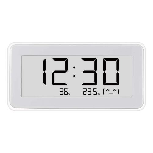 Xiaomi Mi Temperature ir Humidity monitorius Clock Pro BHR5435GL, balta spalva