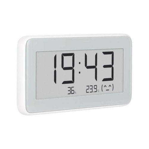 Xiaomi Mi Temperature ir Humidity monitorius Clock Pro BHR5435GL, balta spalva
