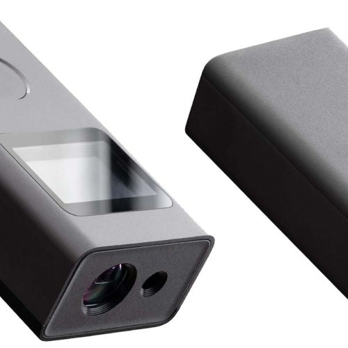 Xiaomi Mijia Smart Laser Rangefinder, LCD DisplayTape Measure su Mi Home APP, BHR5596GL, juoda spalva