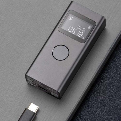 Xiaomi Mijia Smart Laser Rangefinder, LCD DisplayTape Measure su Mi Home APP, BHR5596GL, juoda spalva