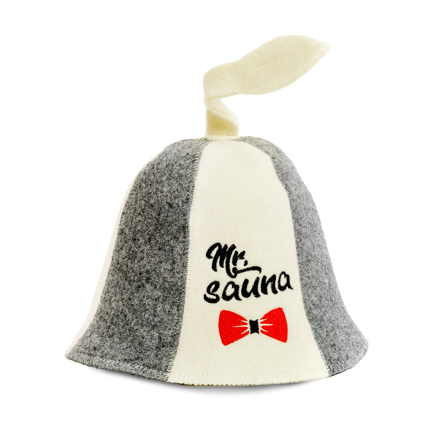 Sauna Hat 'Mr. Sauna', 100% Wool