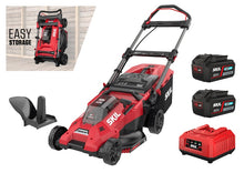 Cordless Lawnmower SKIL, 43 cm, 2x18V, 2x4Ah