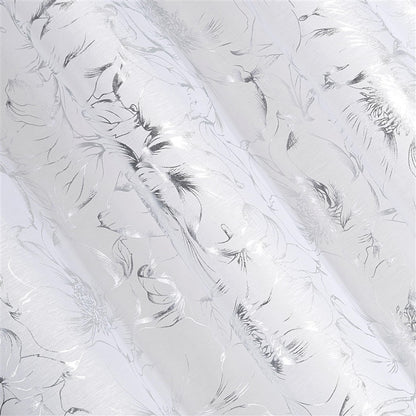 Curtain Feza 140x250 cm, white, with rings