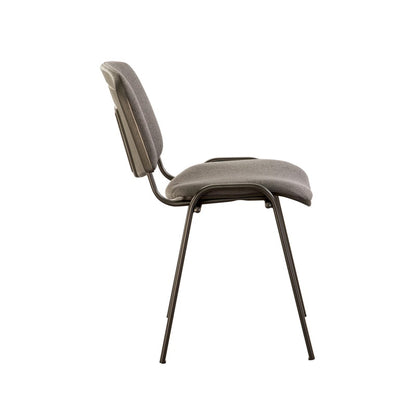 Krzesło konferencyjne ISO BLACK (SENC) C-38, szare
