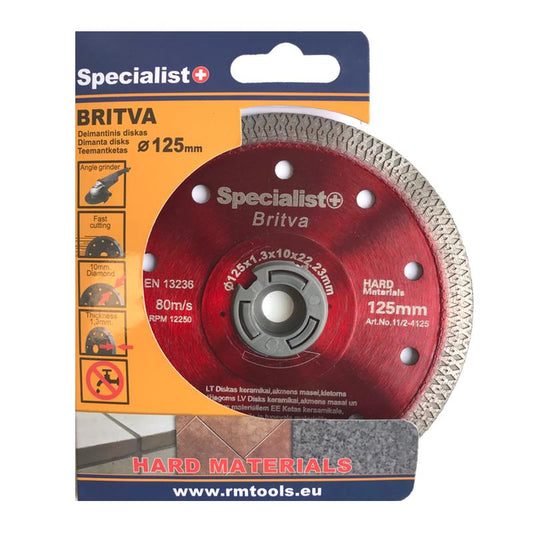Diamond disc Specialist+, 125 mm x 22 mm x 1.3 mm