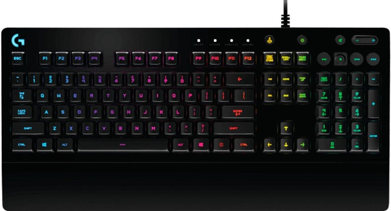 Gaming keyboard Logitech G213 Prodigy, English (INT), black