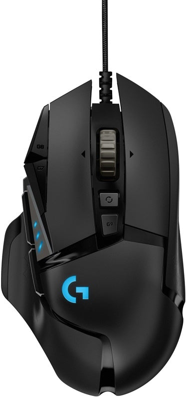 Laidinė žaidimų pelė Logitech G502 Hero, juoda