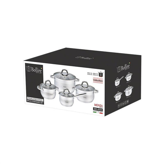 Pot set 8 pcs., Monza BR-4008
