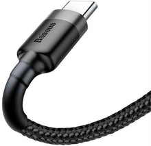 Kabelis BASEUS USB TypeA M, USB TypeC M, 2m, juodas