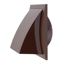 External ventilation grille EUROPLAST ND10FVB, brown