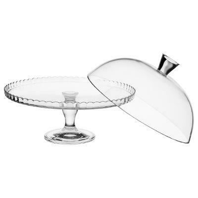 Tortinė su dangčiu ant kojelės 32 cm, 134775