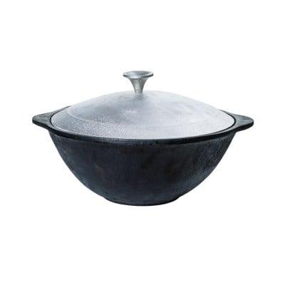 Polished Uzbek kazan TEXAS CLUB, Ø30 cm, 3.5 l