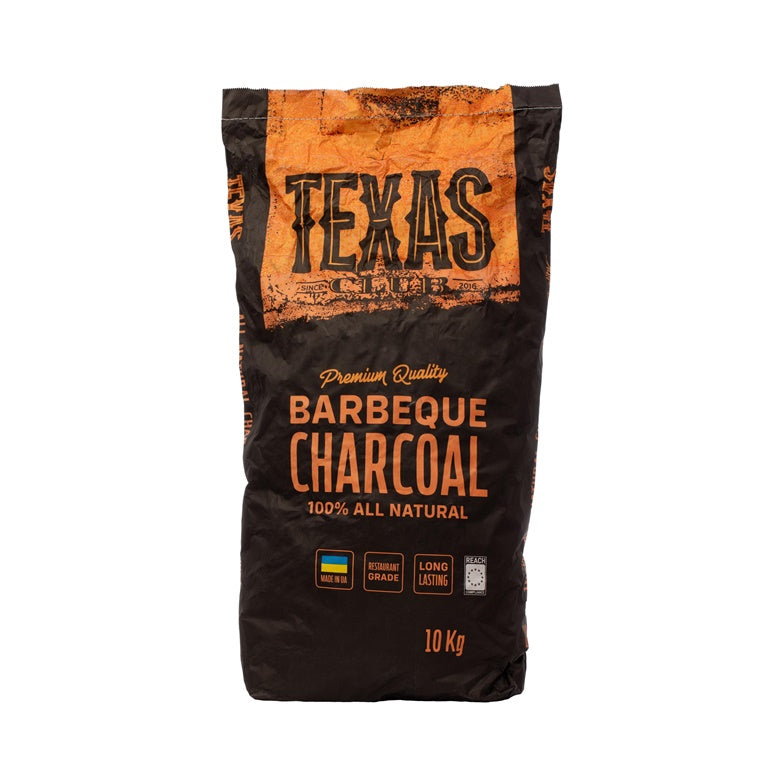 Węgiel drzewny „Texas Club” 10 kg (duża frakcja)