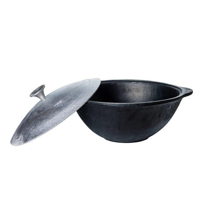 Polished Uzbek kazan TEXAS CLUB, Ø30 cm, 3.5 l