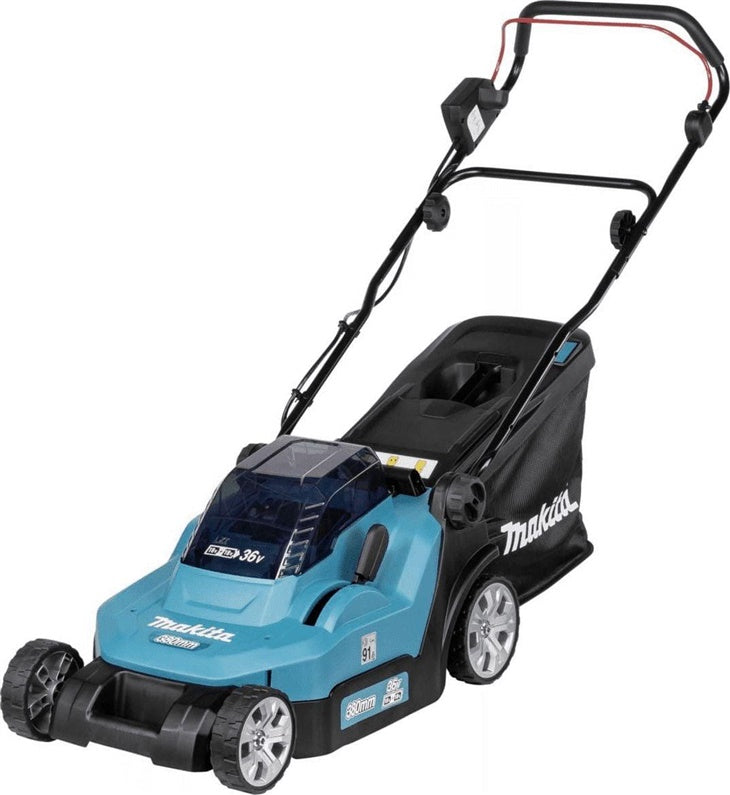 Cordless Lawn Mower MAKITA DLM382Z, 2X18V 38 cm