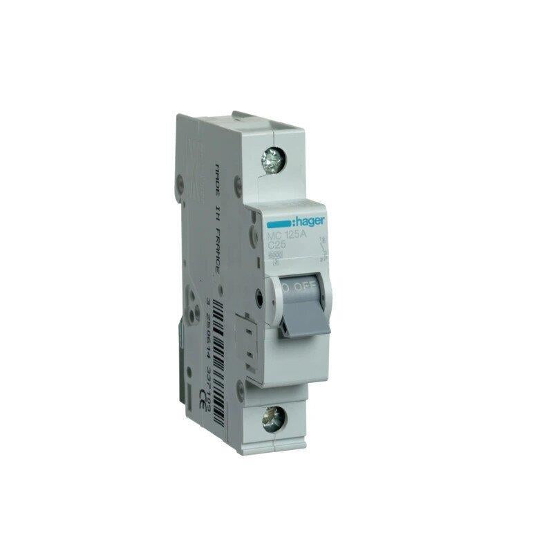 Automatic circuit breaker HAGER 1P C 6kA, 25 A