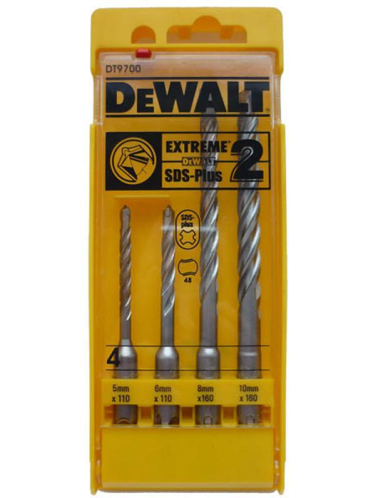 Zestaw wierteł do muru DeWalt SDS+ EXTREME, 4 szt.