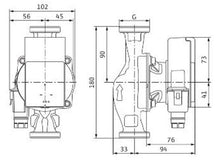 Circulation pump ATMOS PICO 25/1-6, 180 mm