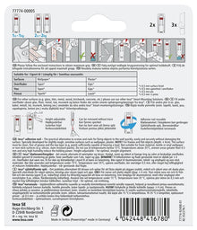 Hooks for picture frames, 77774, 2X1 kg, adjustable
