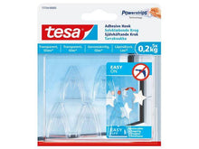 Hooks, clear, 77734, 5X0.2 kg, DECO