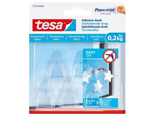 Hooks, clear, 77734, 5X0.2 kg, DECO