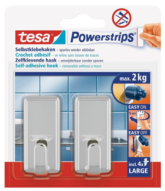 Hooks Classic, 58051 2X2 kg, chrome