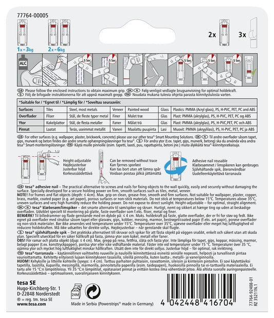 HOOK FRAME HANG 77764 2X3KG TILE REG