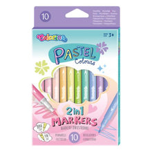 Pastel Double-Sided Markers 10 colours 80875PTR