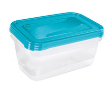 Zestaw pojemników na żywność Fredo Fresh, 3x1,25 l