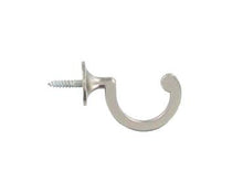 Curtain cord hooks, silver, 2 pcs.