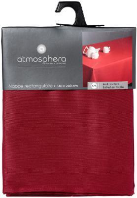 Stain-resistant tablecloth, red, 103900G, 140x240 cm