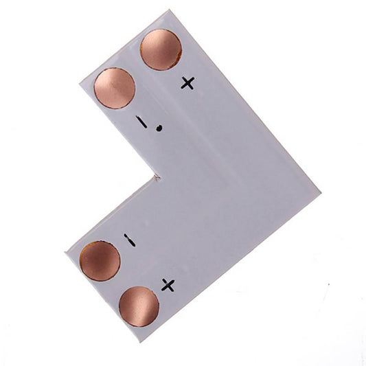 Złącze do taśmy LED LED-SOLD-L8, kształt L 8mm, do lutowania