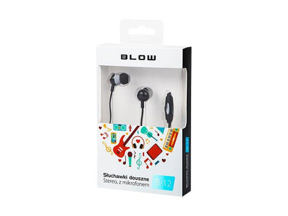 Headphones Blow Earphones B-12 Black