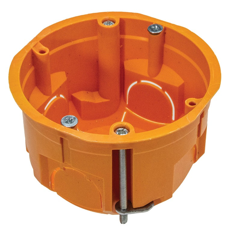 Puszka instalacyjna Pawbol A.0046LP, 68 x 45 mm, ze śrubami