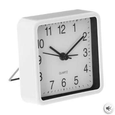 Clock 158172, plastic/glass, 8.3 cm x 8.3 cm