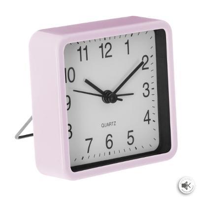 Clock 158172, plastic/glass, 8.3 cm x 8.3 cm