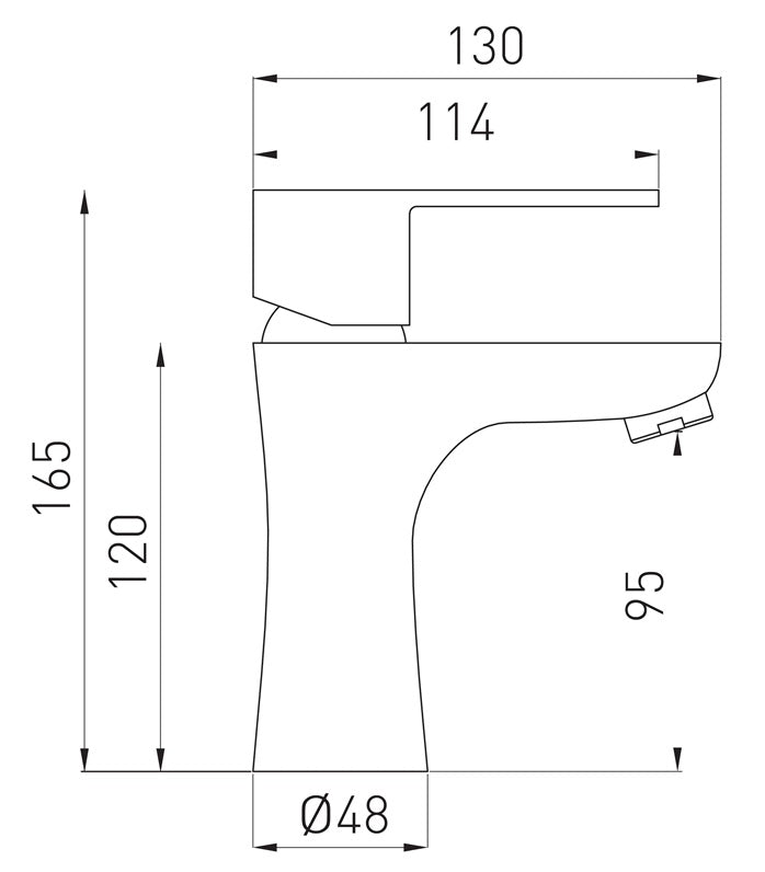 Cordoba BCD2 Basin Mixer