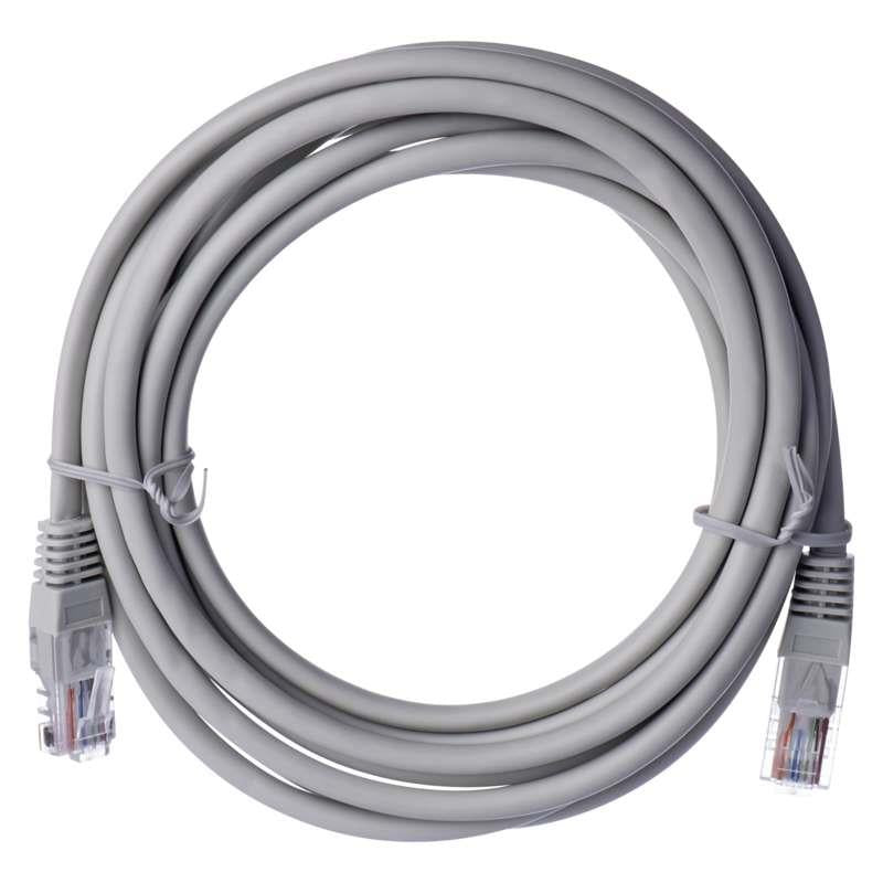 Kabel EMOS RJ-45 M, RJ-45 M, 3m, szary S9124