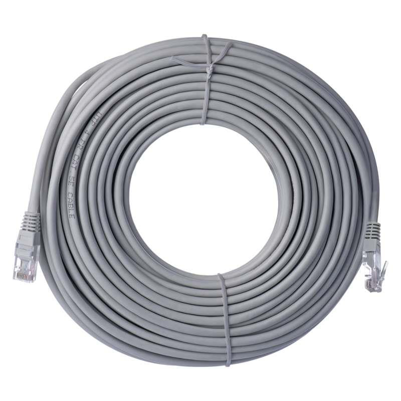Kabel EMOS RJ-45 M, RJ-45 M, 25m, szary S9130