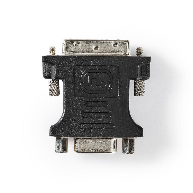 Adapter NEDIS DVI M, VGA F, czarny CCGB32902BK