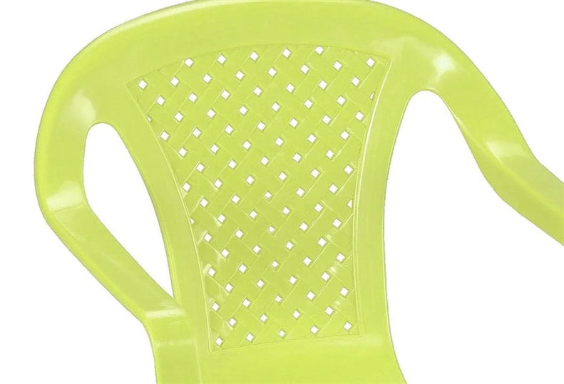 Vaikiška kėdė žalia, plastikinė Camelia 46225
