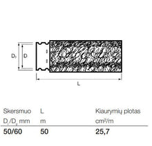 Rura drenarska z filtrem kokosowym Wavin Ø 50/60 mm 50 m