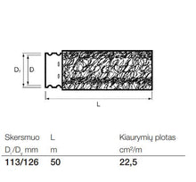 Drenažo vamzdis su kokoso filtru Wavin Ø 113/126 mm 50 m